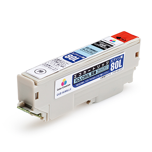 カラークリエーション　エコカートリッジ(CCE-IC80LLC)