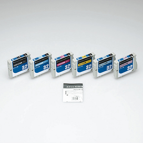 カラークリエーション　補充式インクカートリッジセット(NRE-IC32-6PACK)